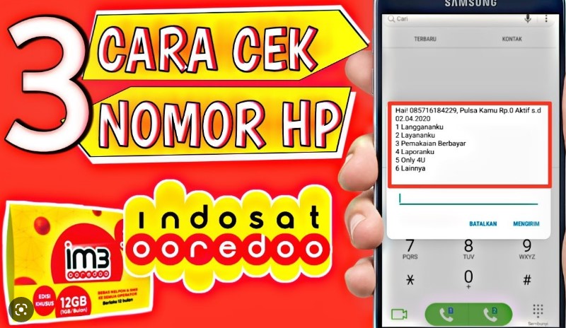 Cara Cek Nomor Indosat Ooredoo Mudah Dan Cepat Terbaru Desember