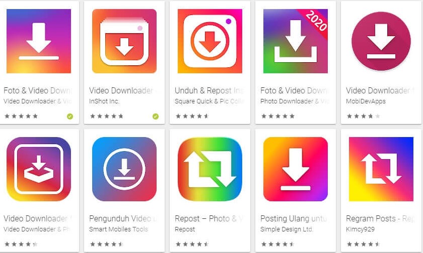 aplikasi download video instagram android gratis terbaik
