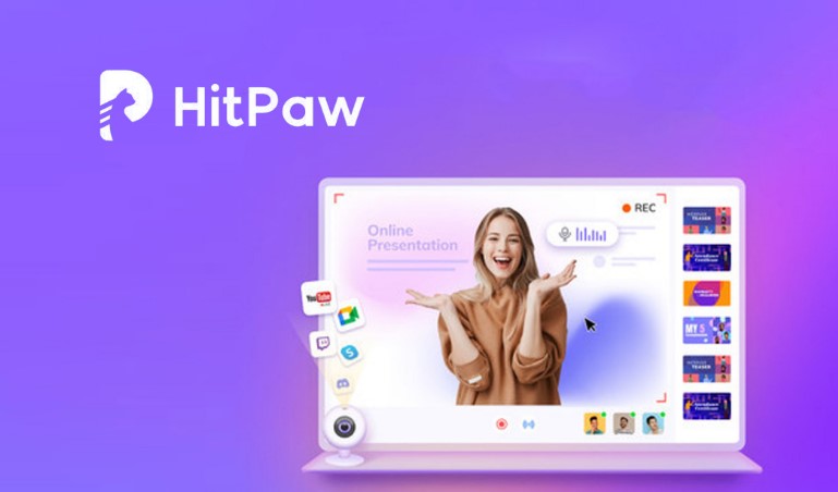aplikasi perekam layar laptop Hitpaw Screen Recorder