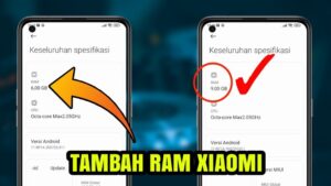 3 Cara Menambah RAM 2GB Menjadi 4GB HP Xiaomi