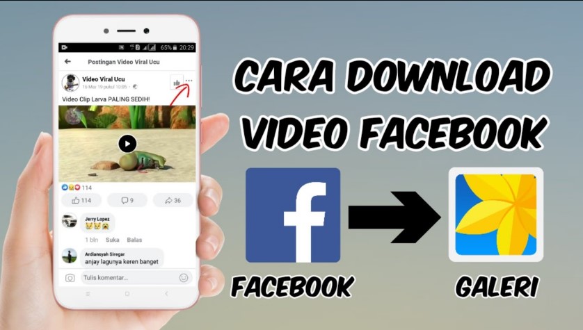 cara download video dari facebook