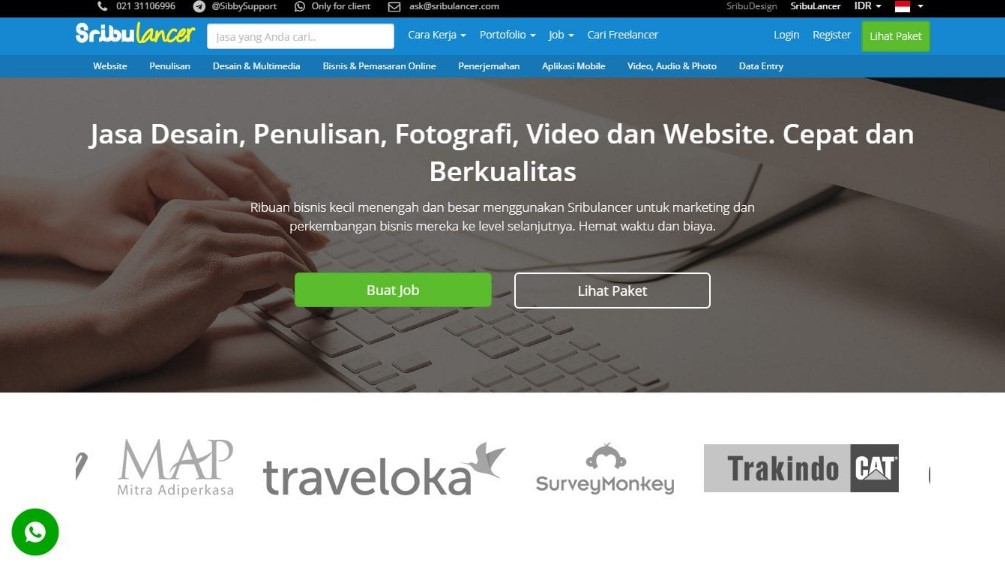 situs freelance di indonesia sribulancer
