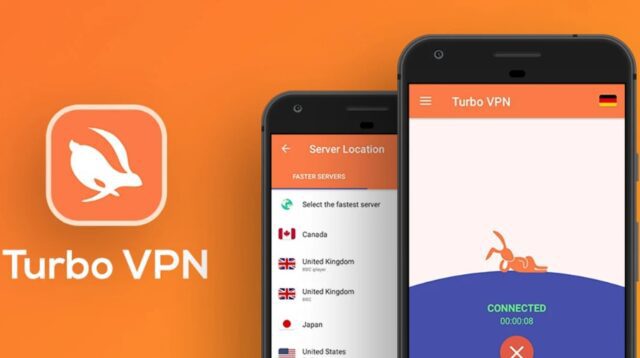 Turbo VPN Mod Apk Premium full unlocked