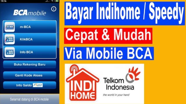 Cara Bayar Indihome lewat M-Banking BCA