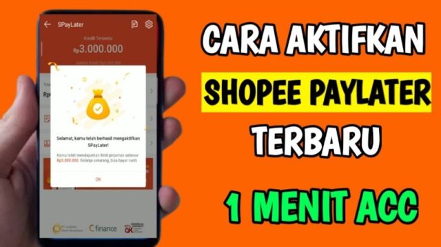 Cara Mengaktifkan Shopee PayLater