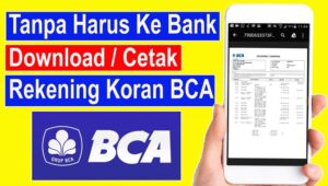 Cetak Rekening Koran BCA Via Mobile Banking Terbaru Oktober 2024