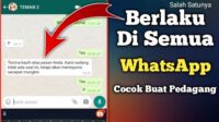 Cara Membuat Pesan Otomatis di WhatsApp Messenger
