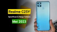 Cek Harga Dan Spesifikasi Realme C25Y Dengan Kamera Utama 50MP dan RAM 4GB.