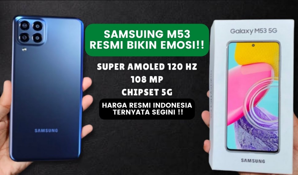 Spesifikasi Samsung Galaxy M53 5G