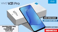 Spesifikasi HP Vivo V21 Pro Sudah Dibekali Baterai 6000mAh dengan Kapasitas RAM 8GB