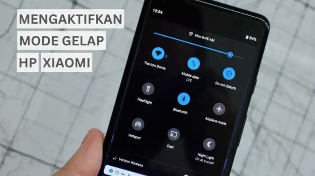 Cara Mengaktifkan Dark Mode di MIUI Xiaomi.