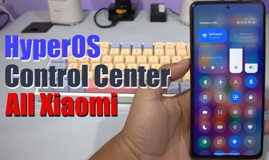 Cara Menggunakan HyperOS Control Center