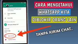 Cara Mengetahui Nomor WhatsApp Anda Diblokir Oleh Orang Lain Terbaru ...