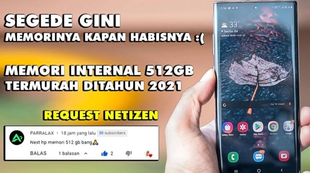 Rekomendasi HP dengan Memori Internal 512 GB Terbaru