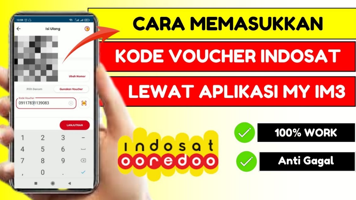 cara Memasukkan Voucher Indosat
