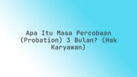 Apa Itu Masa Percobaan (Probation) 3 Bulan? (Hak Karyawan)